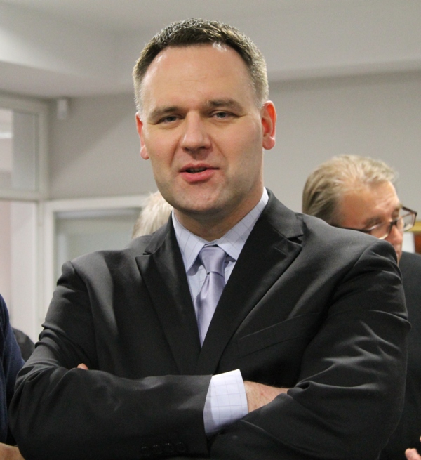 LUBIN. Jackiewicz promuje Dudę