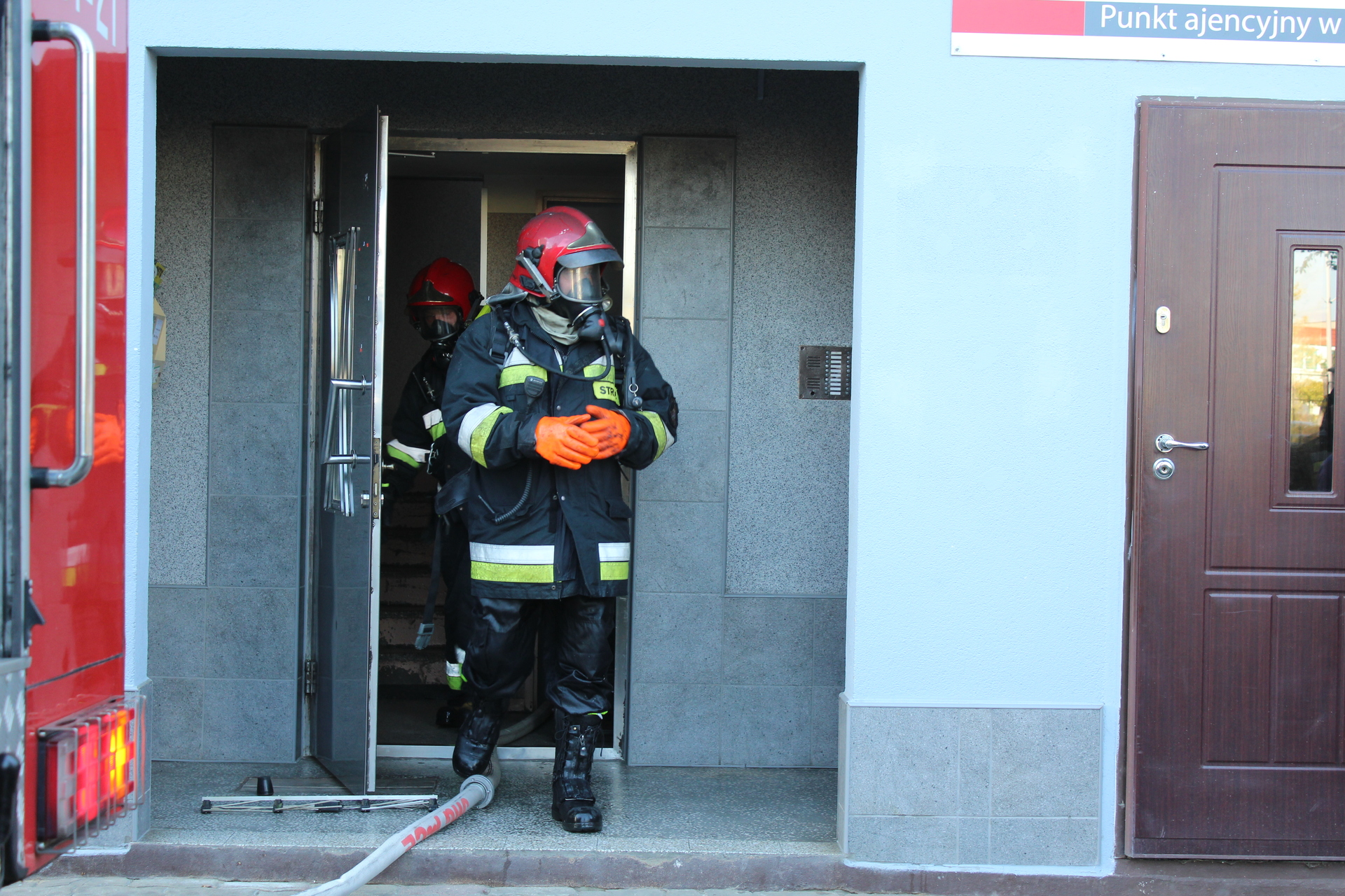 POWIAT GŁOGOWSKI. Pożar słomy na polu koło Wilkowa
