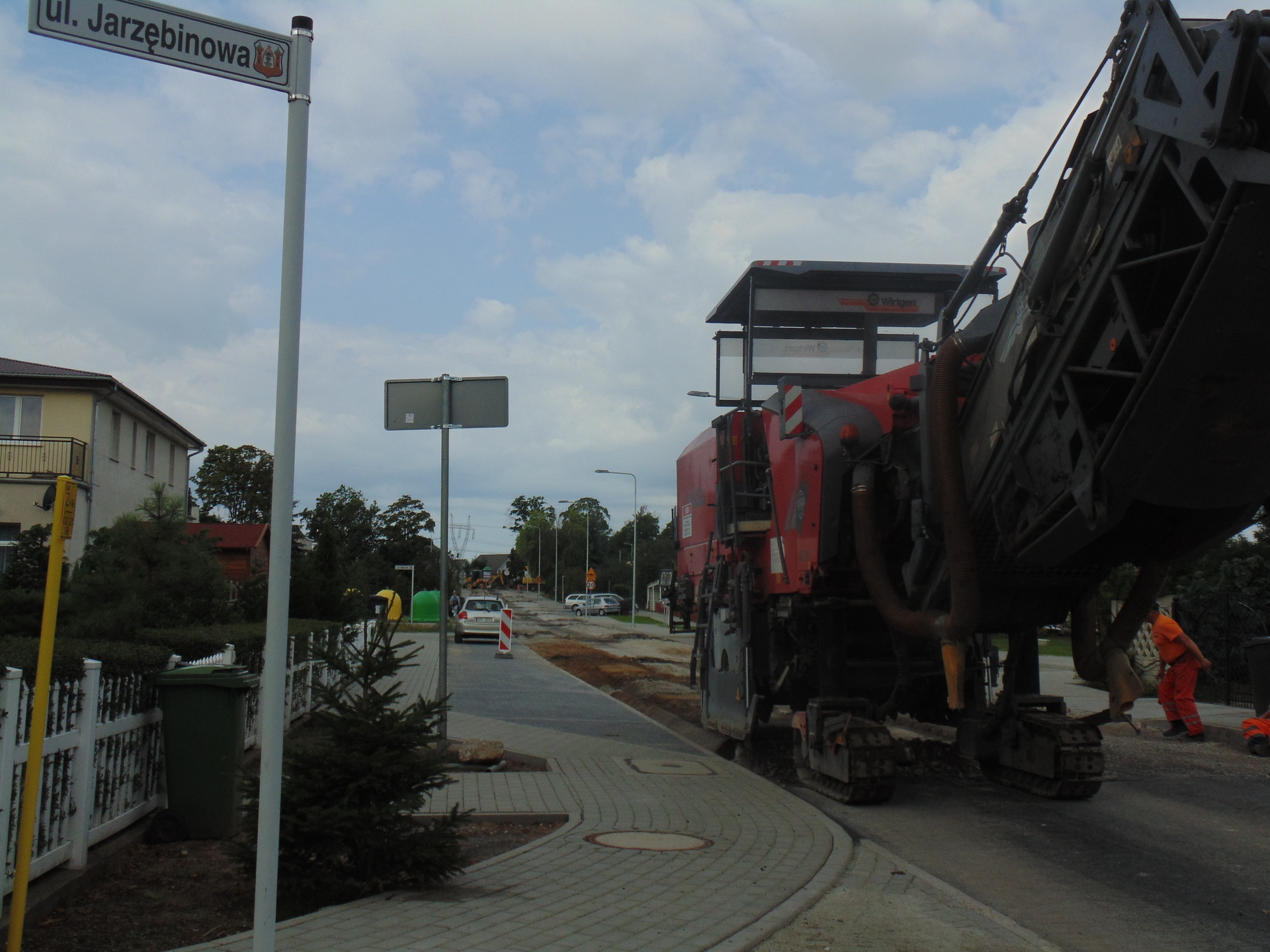 POLKOWICE. Remonty na Polance, utrudnienia w ruchu