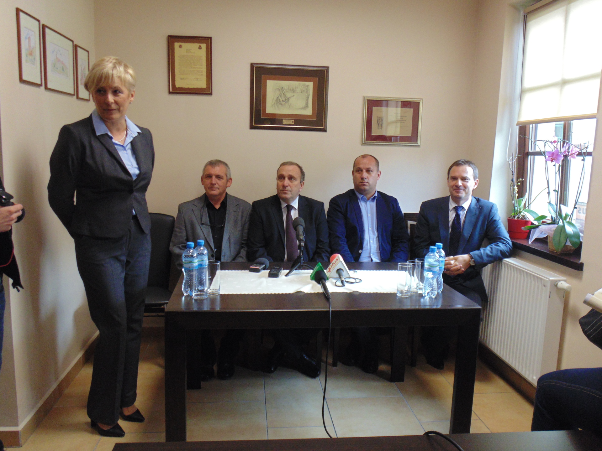 GŁOGÓW. Grzegorz Schetyna poparł Rybkę i Aryża