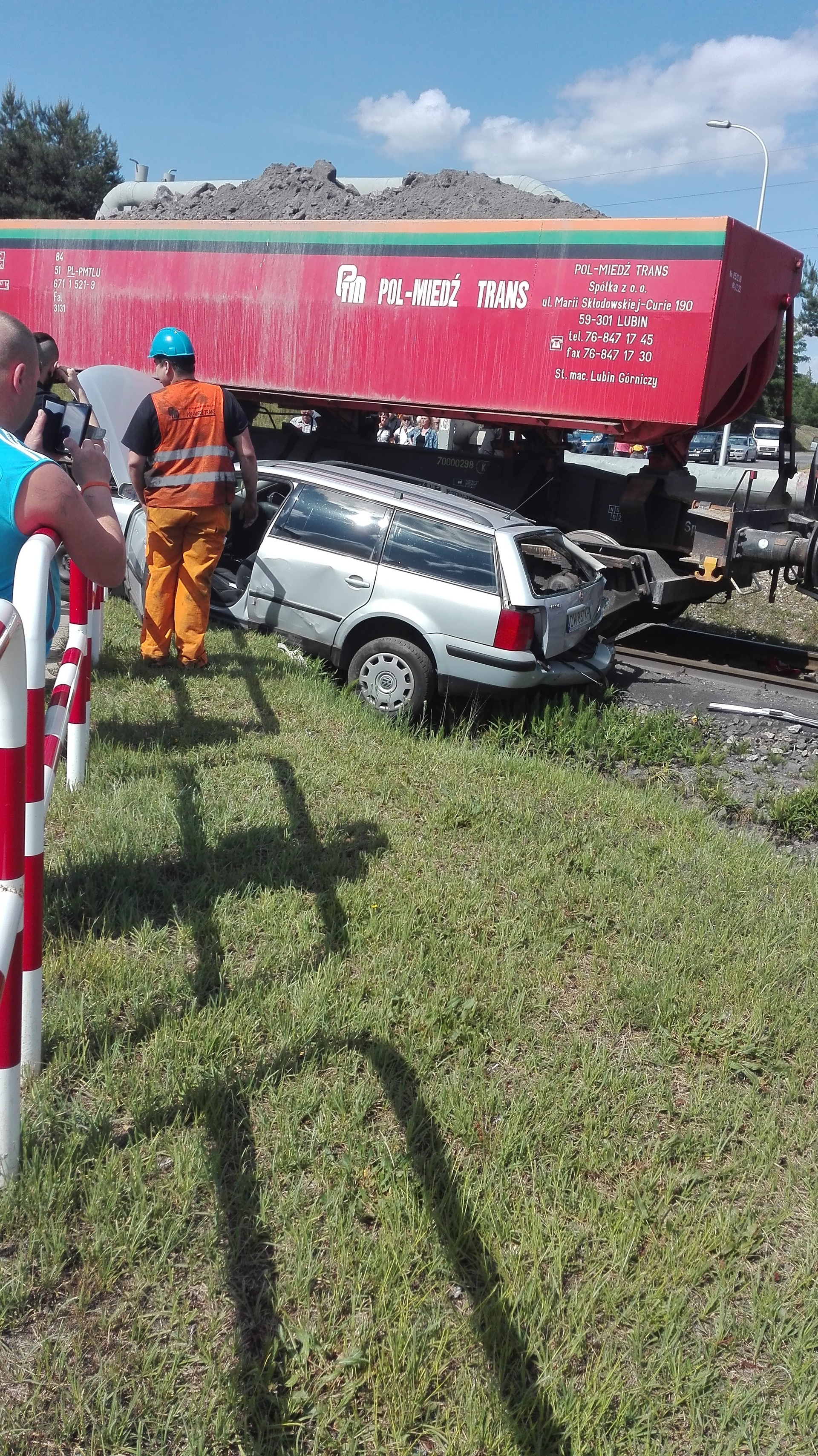 POLKOWICE. Wypadek na skrzyżowaniu DK 3 (AKTUALIZACJA)
