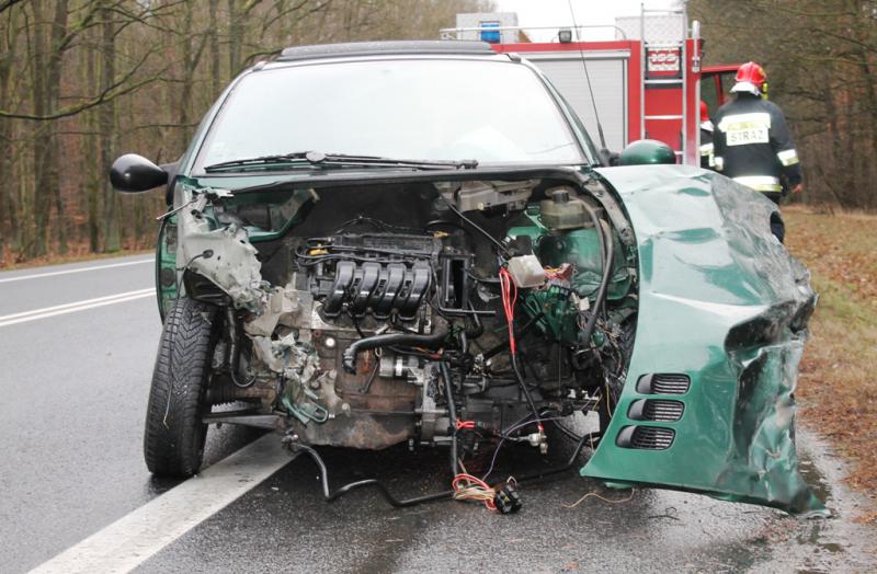 LUBIN. Zderzyli się na krajowej trójce