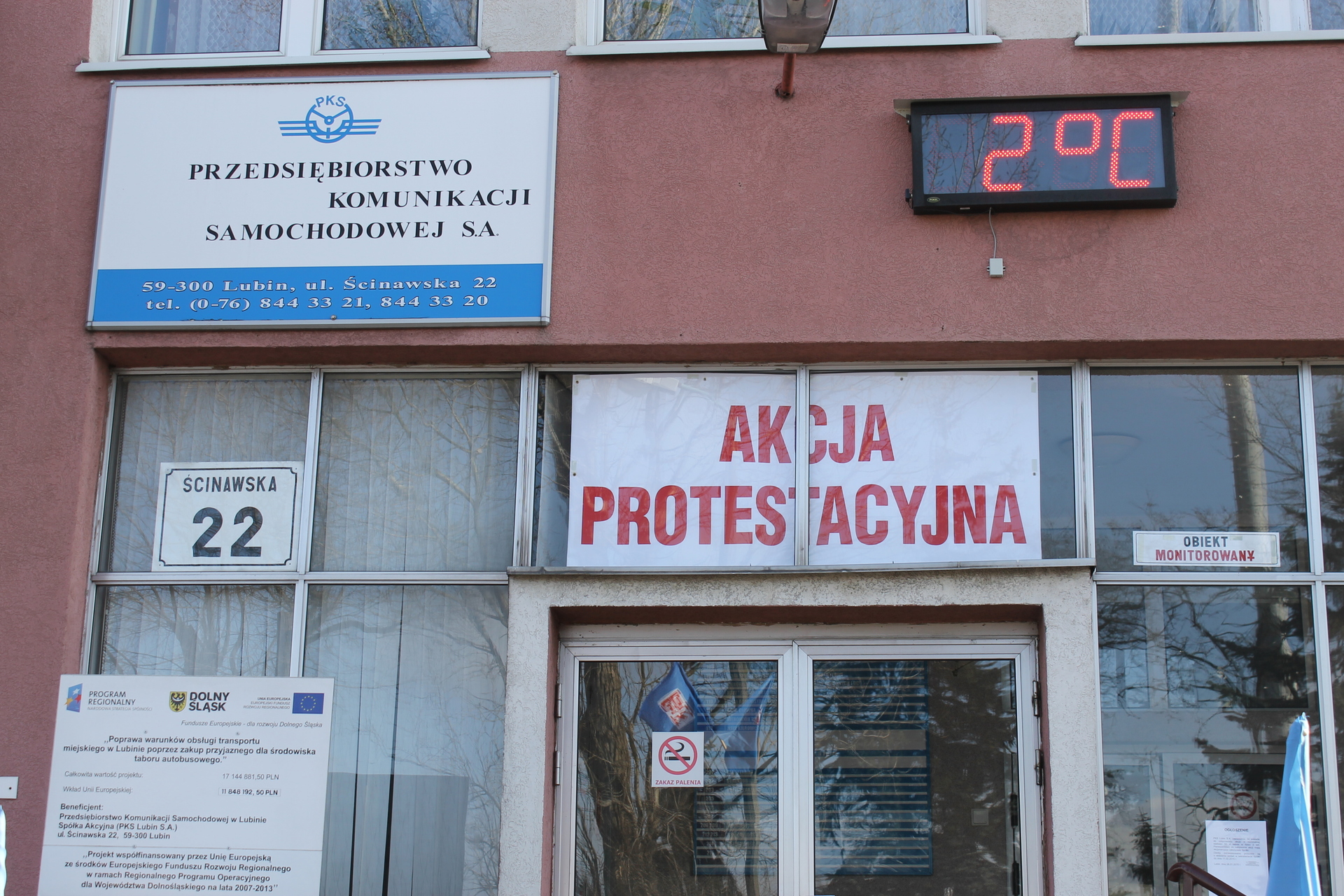 LUBIN. Referendum strajkowe w PKS