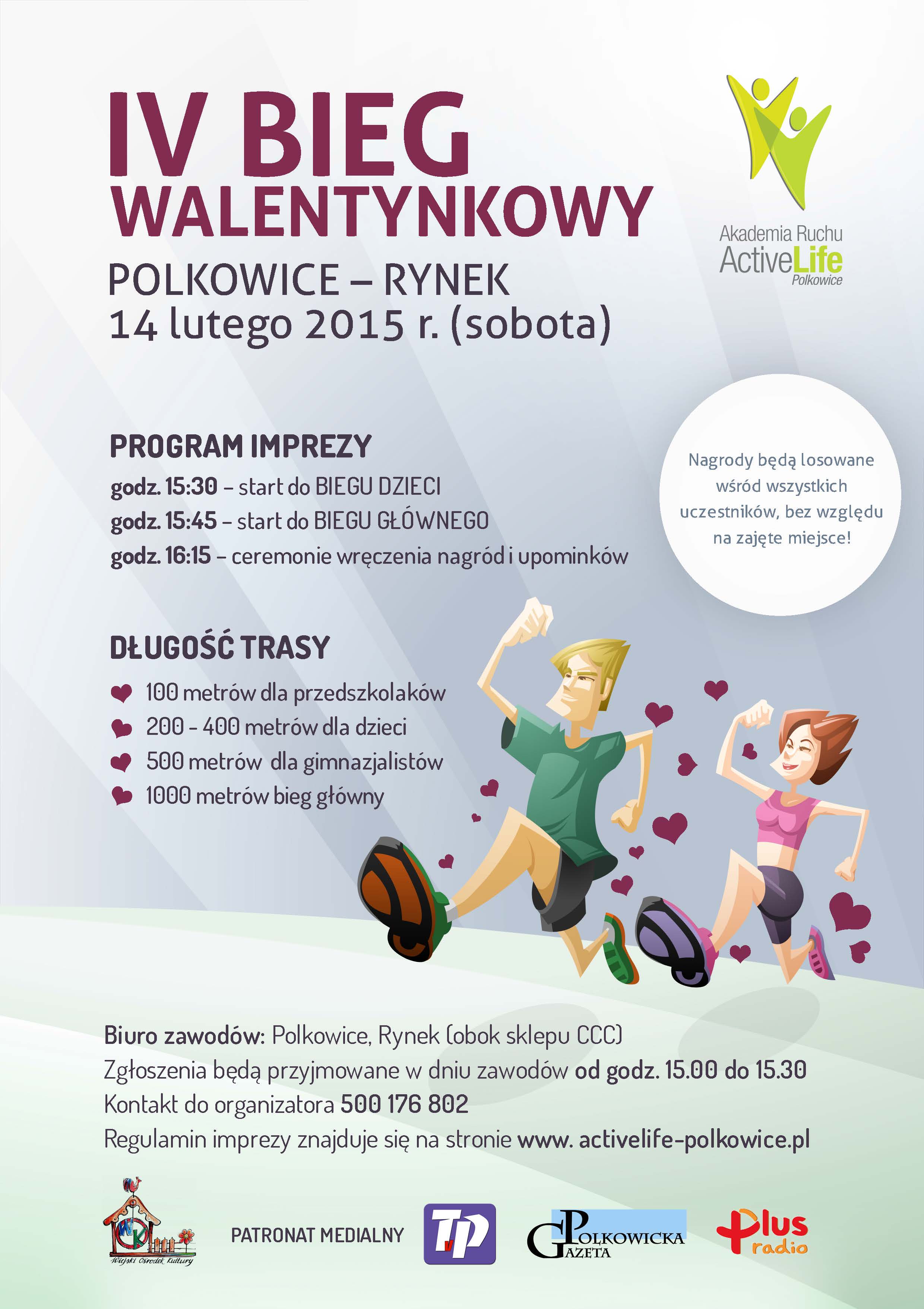 POLKOWICE. Zakochani pobiegną po raz czwarty