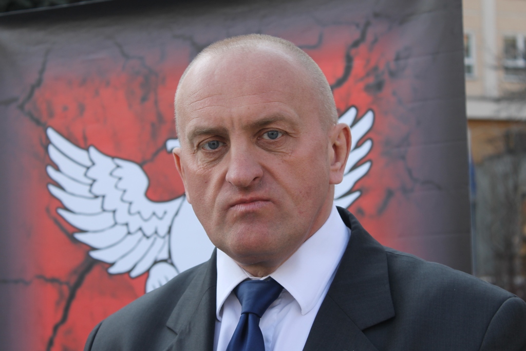 LEGNICA. Kandydat na prezydenta RP o pomniku niezgody (FOTO)