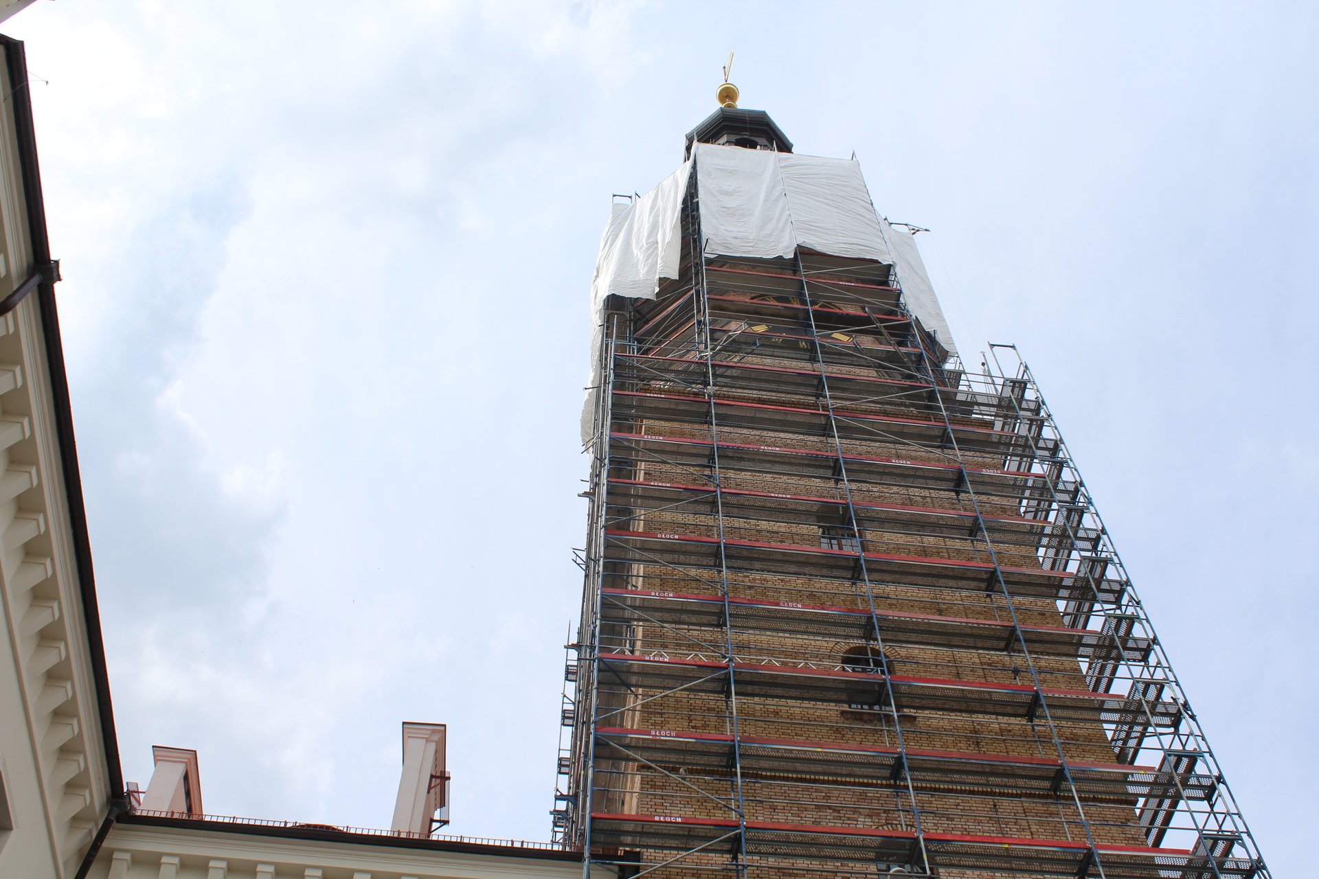 MŚCIWOJÓW. Podziwiają widoki z 26 metrów