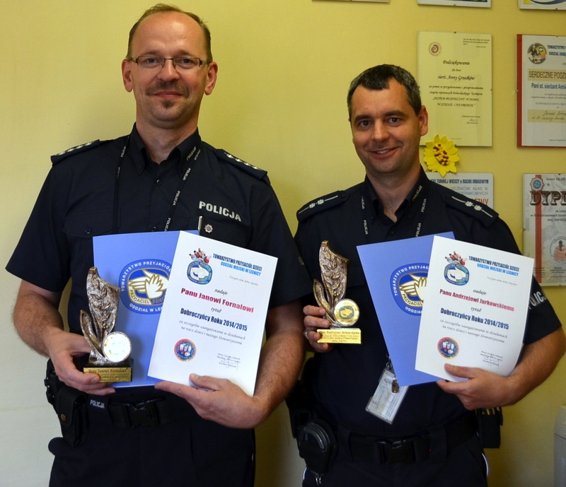 LEGNICA. Dobroczyńcy w mundurach