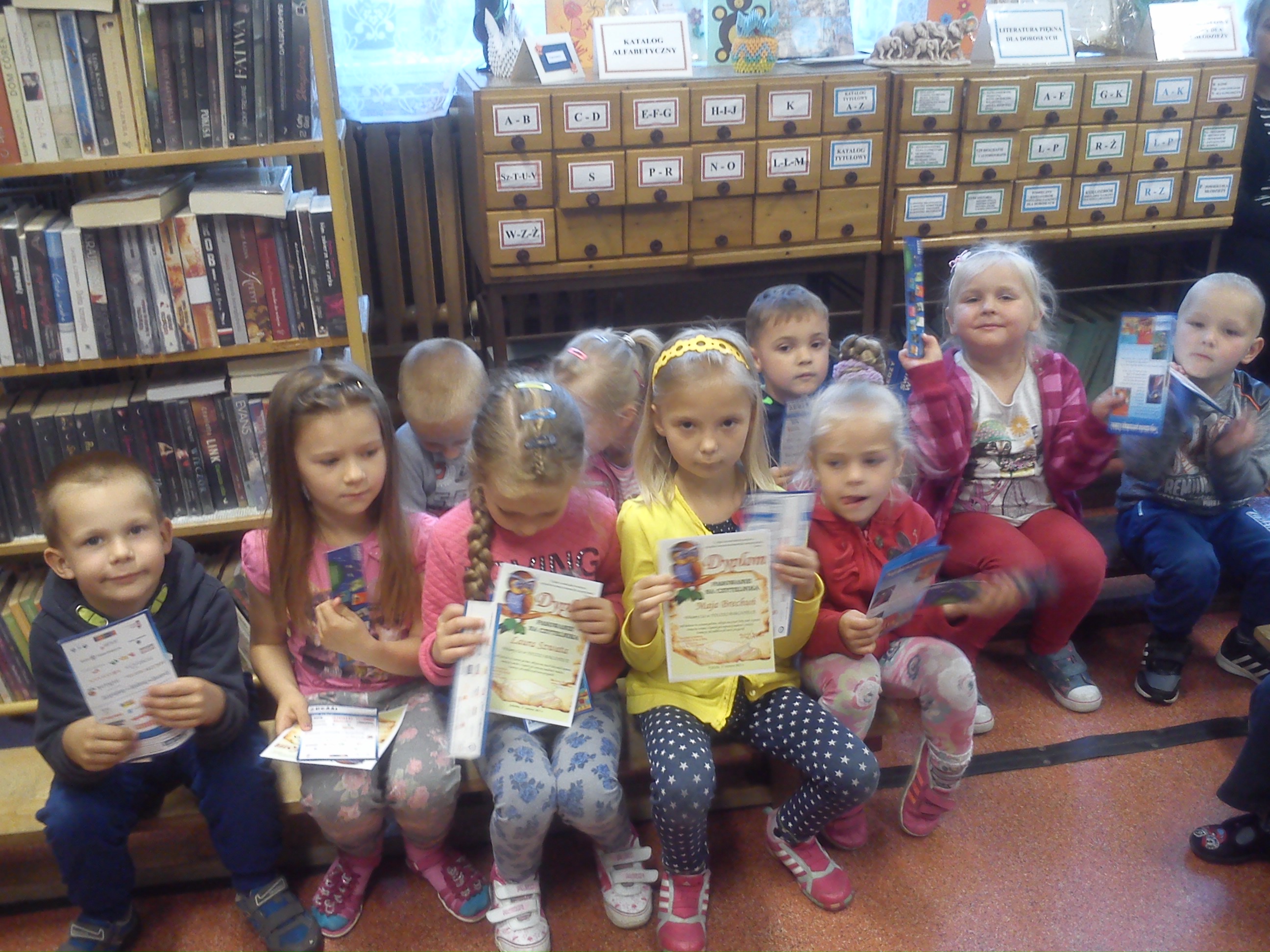 POWIAT LUBIŃSKI. Przedszkolaki zostały czytelnikami