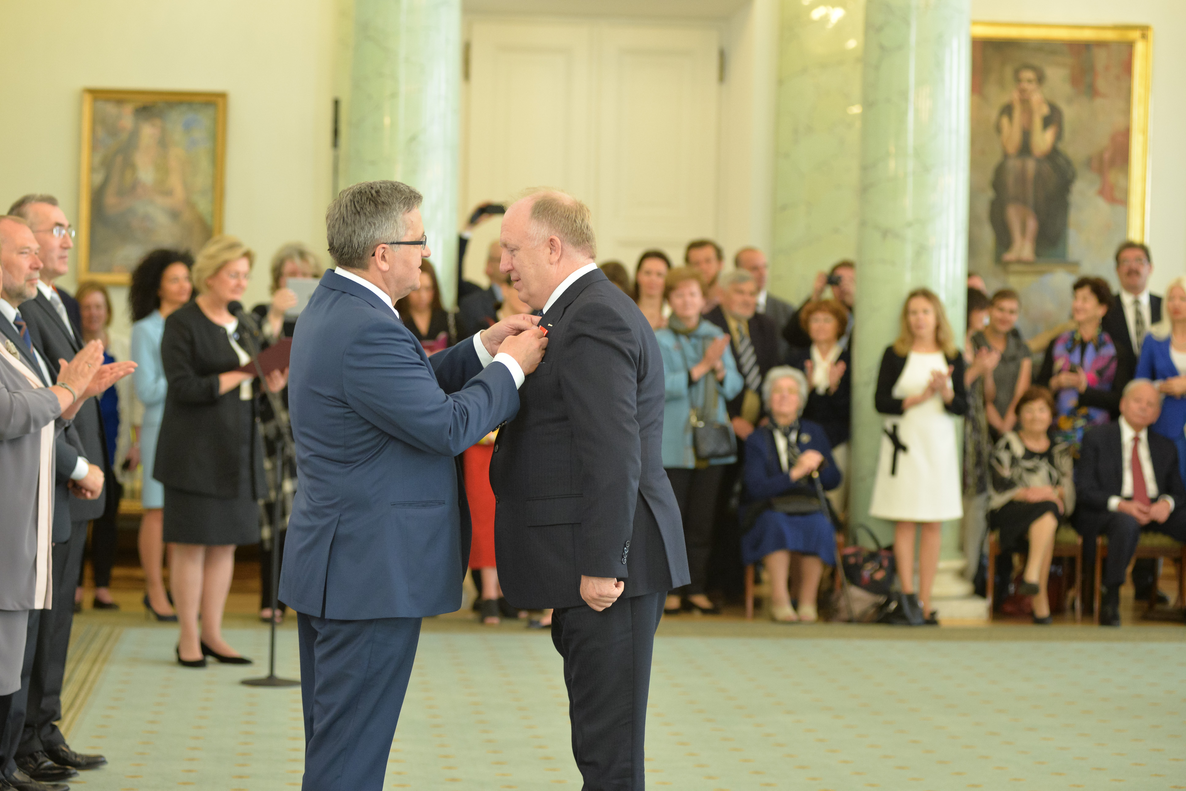 KGHM. Wirth z Krzyżem Kawalerskim