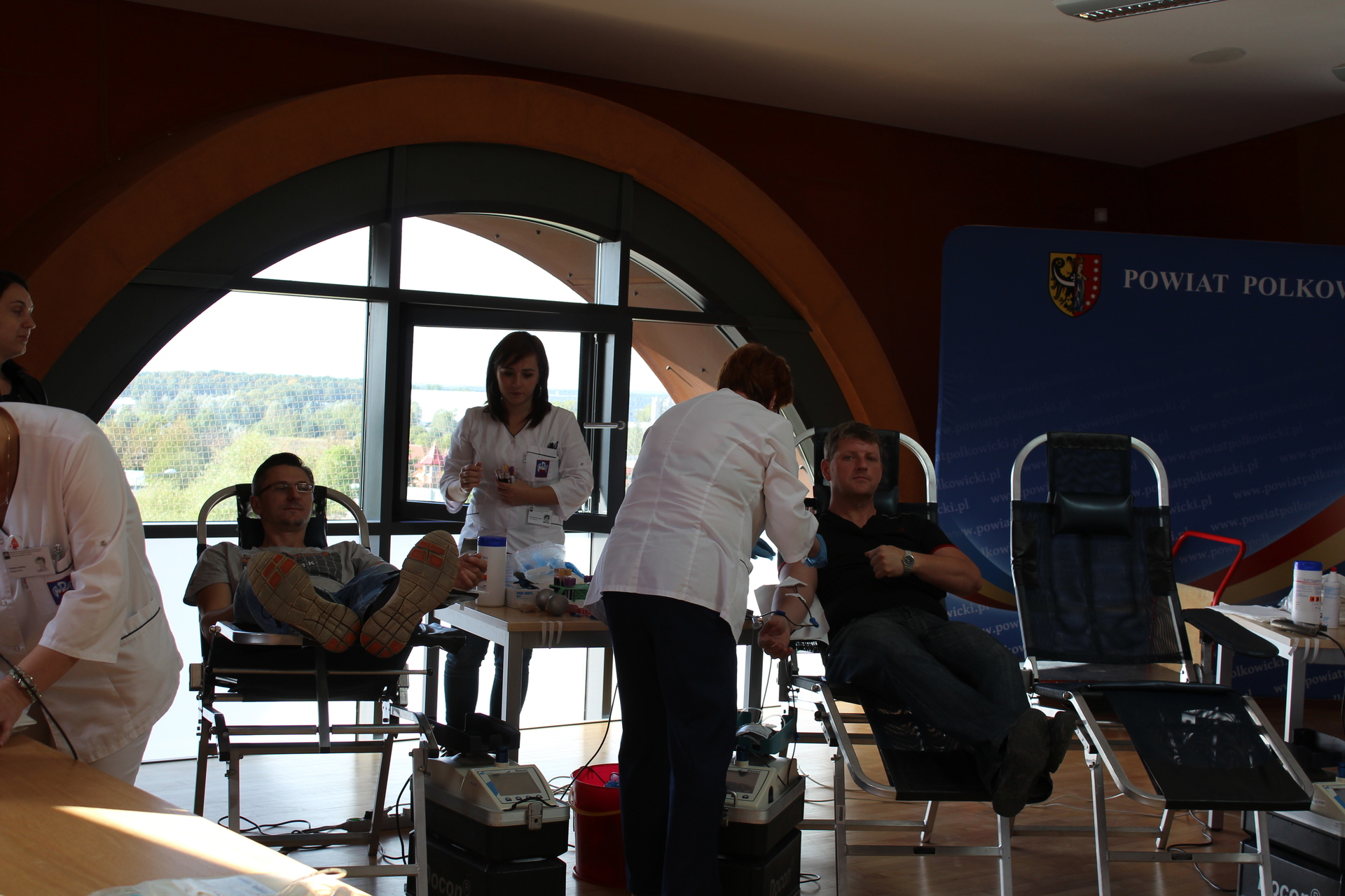POLKOWICE. Zbiórka krwi w starostwie dla Madzi