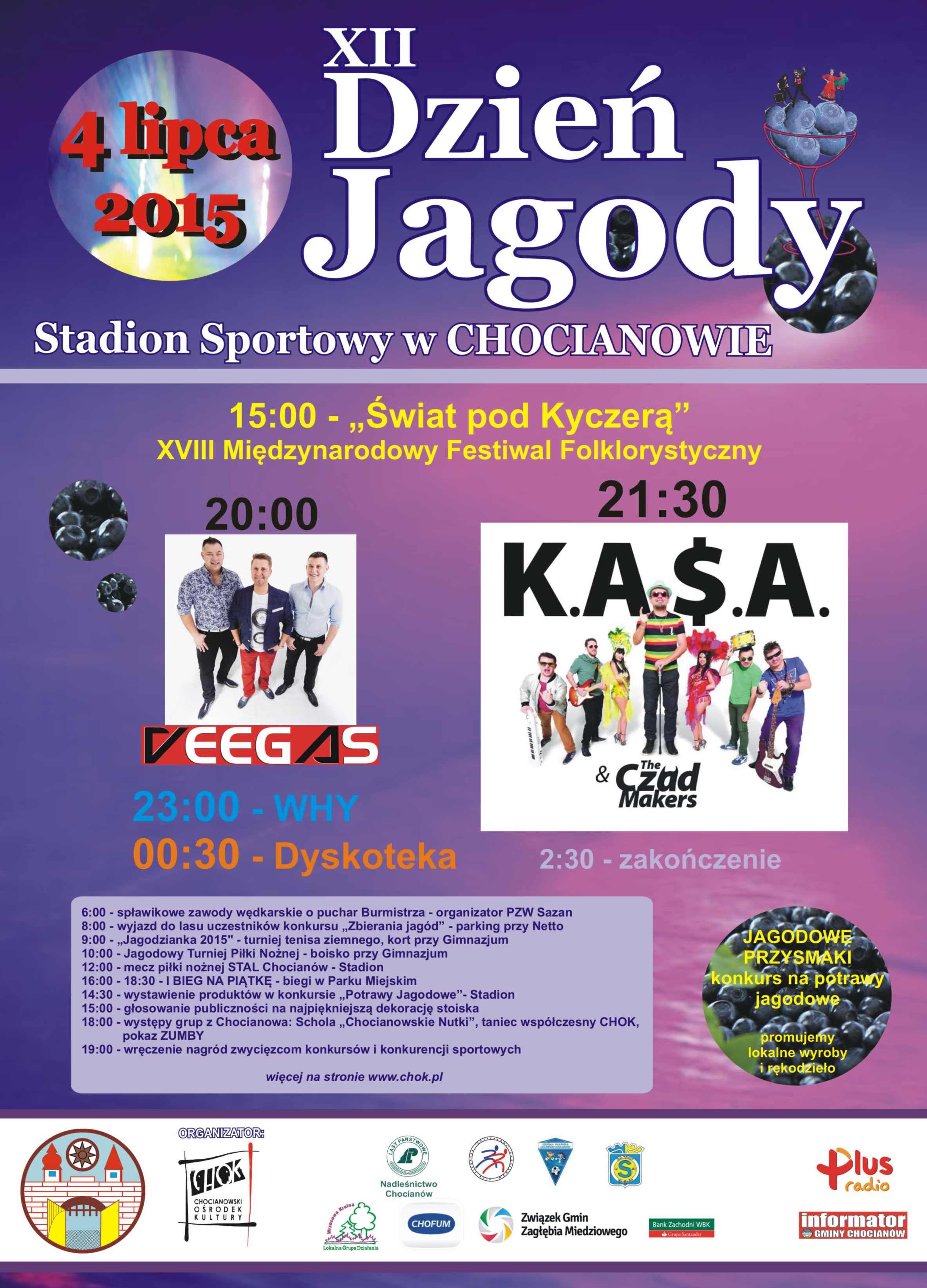 CHOCIANÓW. Jagodowe święto już w sobotę