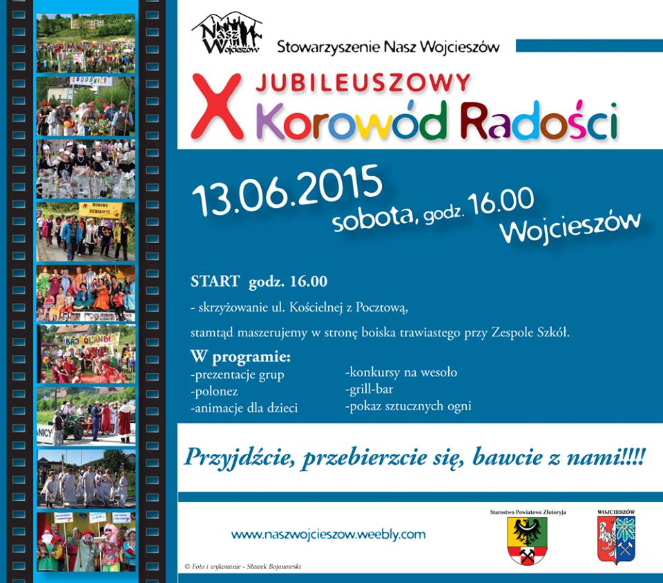 WOJCIESZÓW. Zapraszają na Korowód Radości