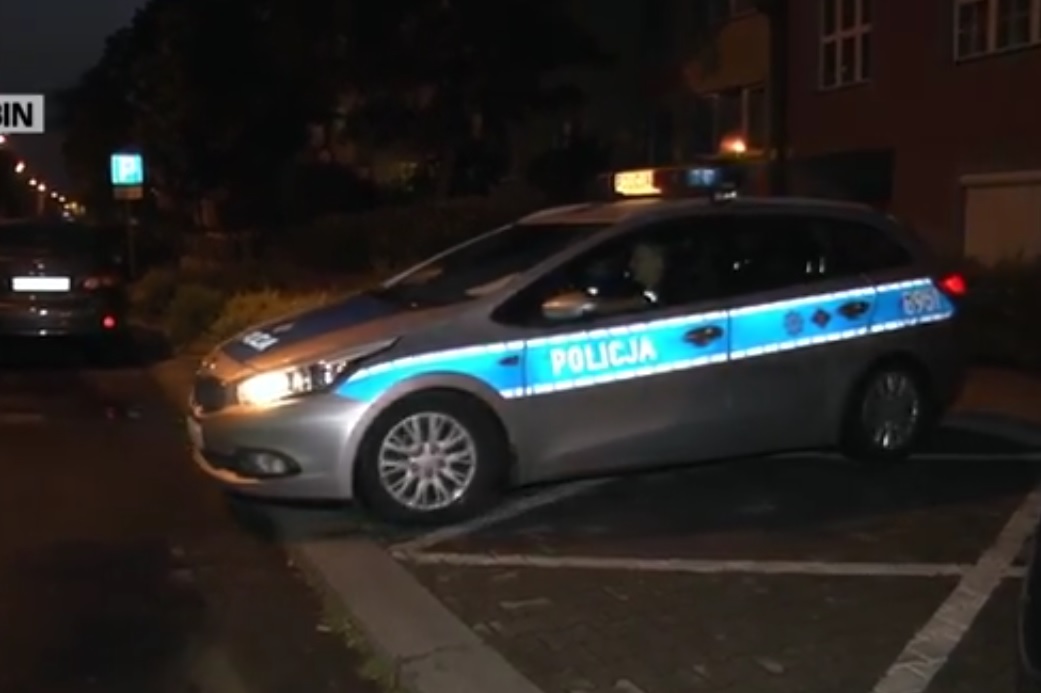 LUBIN. Nocna akcja policji (WIDEO)