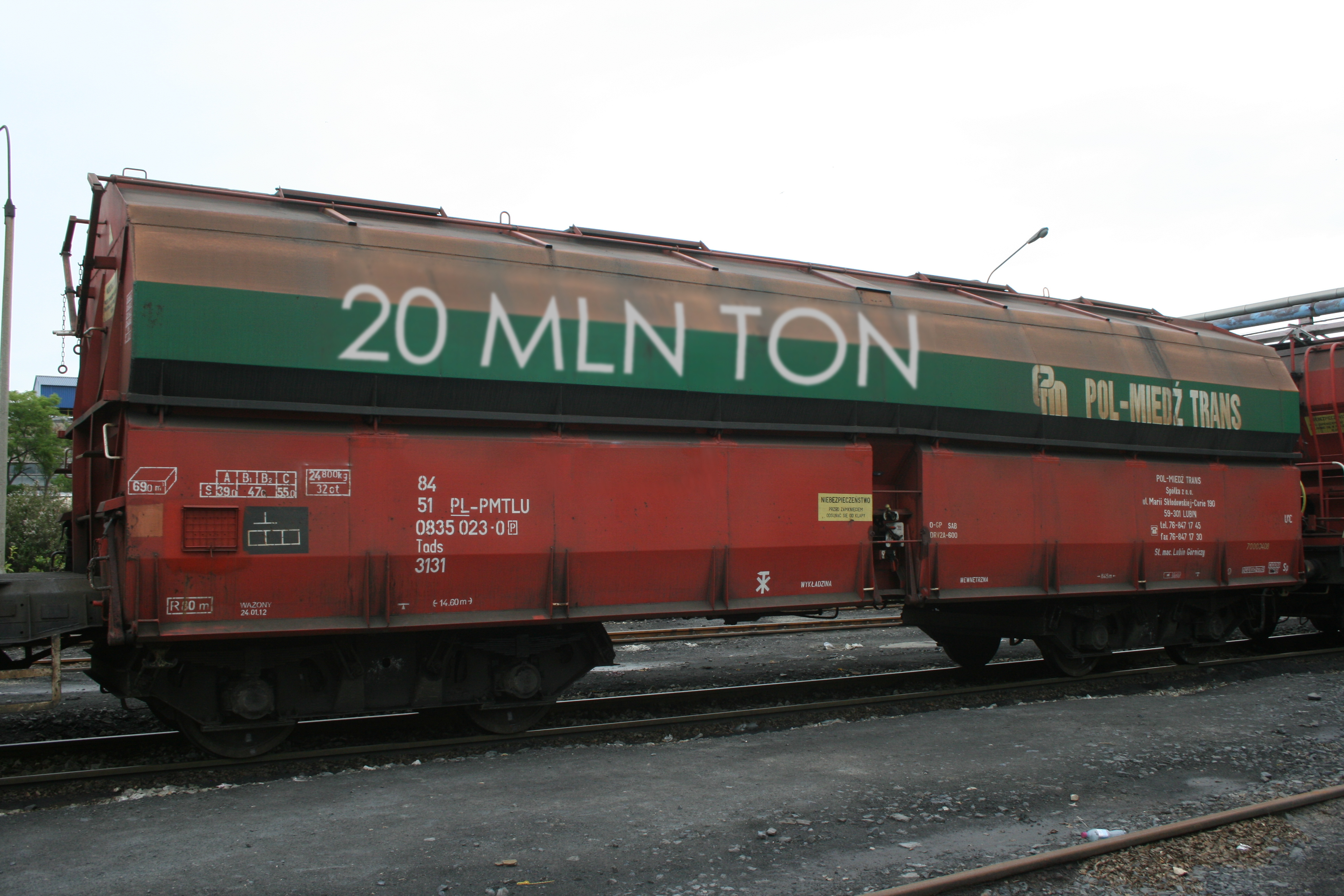 HM GŁOGÓW. Przetopili 20 mln ton koncentratu