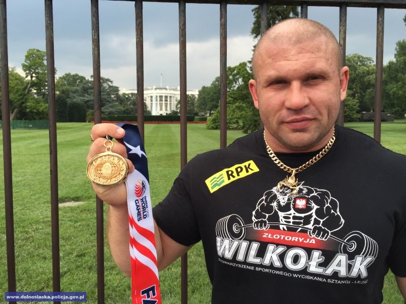 ZŁOTORYJA. Złotoryjski policjant Mistrzem Świata