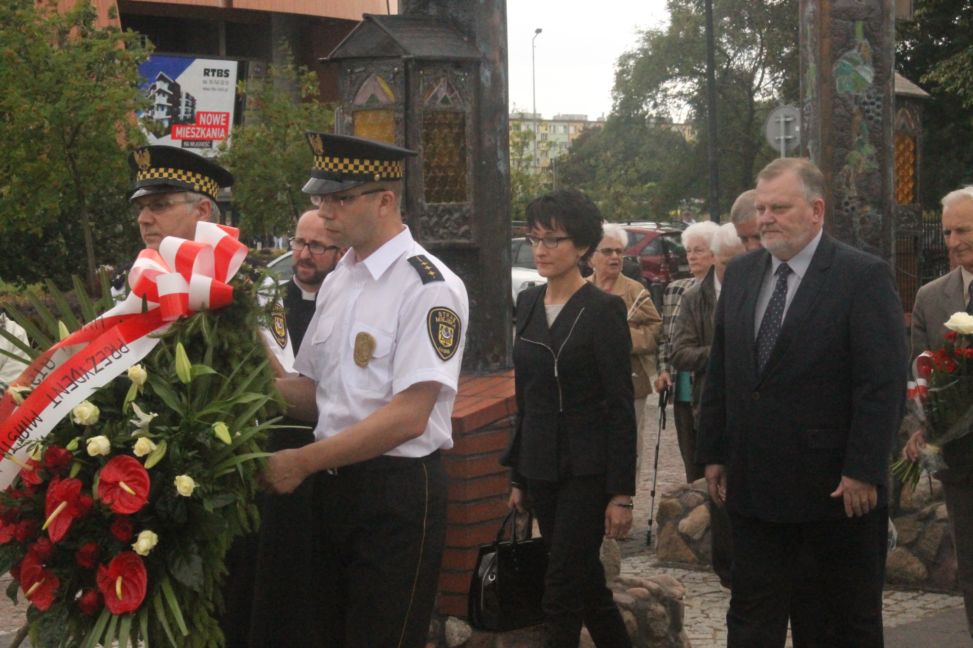 LUBIN. Uczcili pamięć pomordowanych (WIDEO)