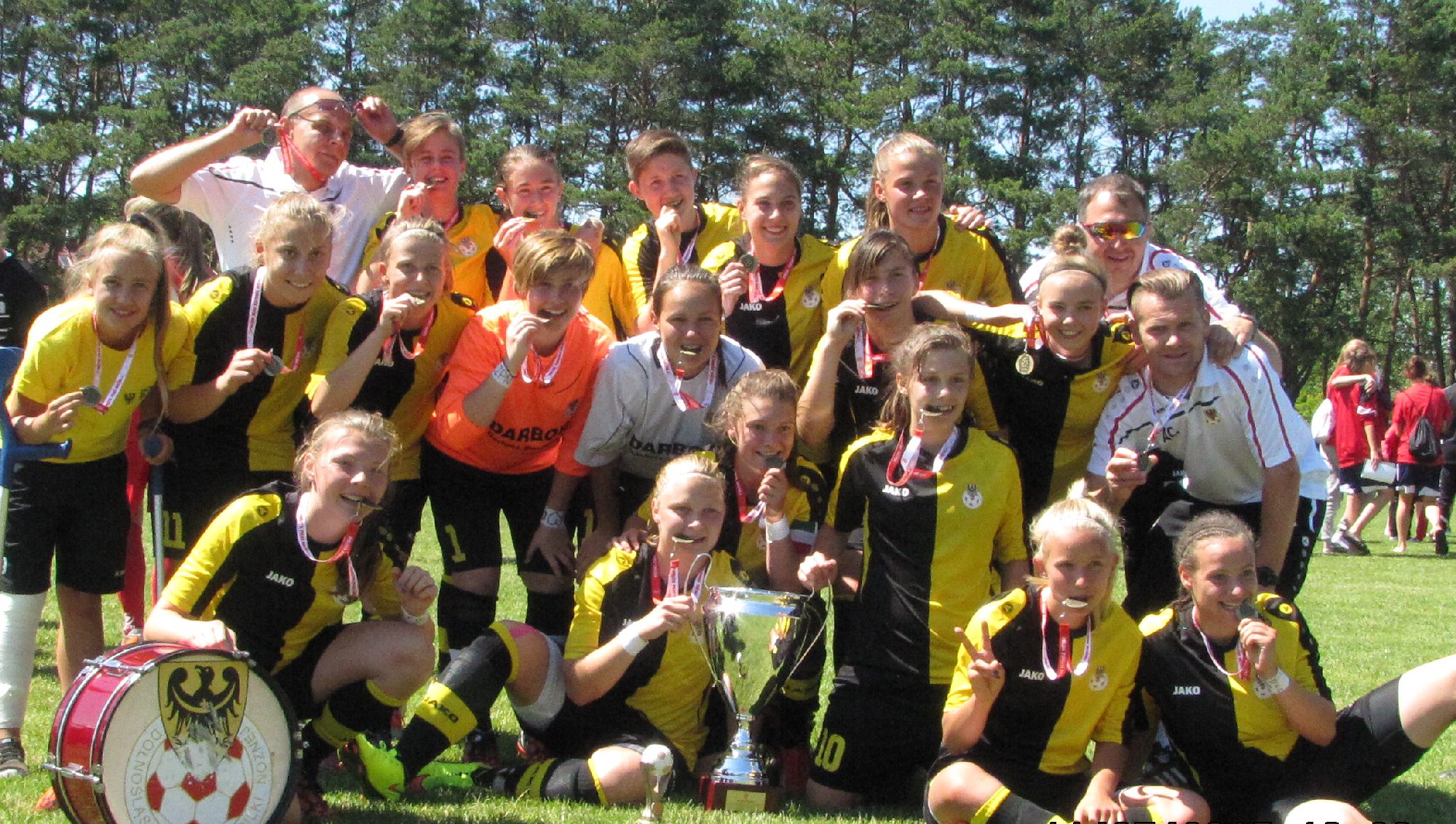 POLKOWICE. Daniela Kosińska w złotej drużynie Dolnego Śląska