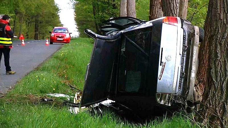 LUBIN. Policja szuka świadków wypadku (WIDEO)