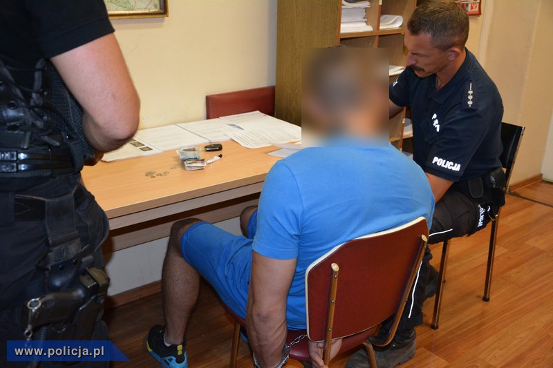 LUBIN. Pechowy złodziej (WIDEO)