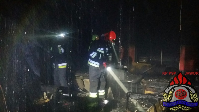 BOLKÓW. Podpalenie, czy wypadek? /FOTO/