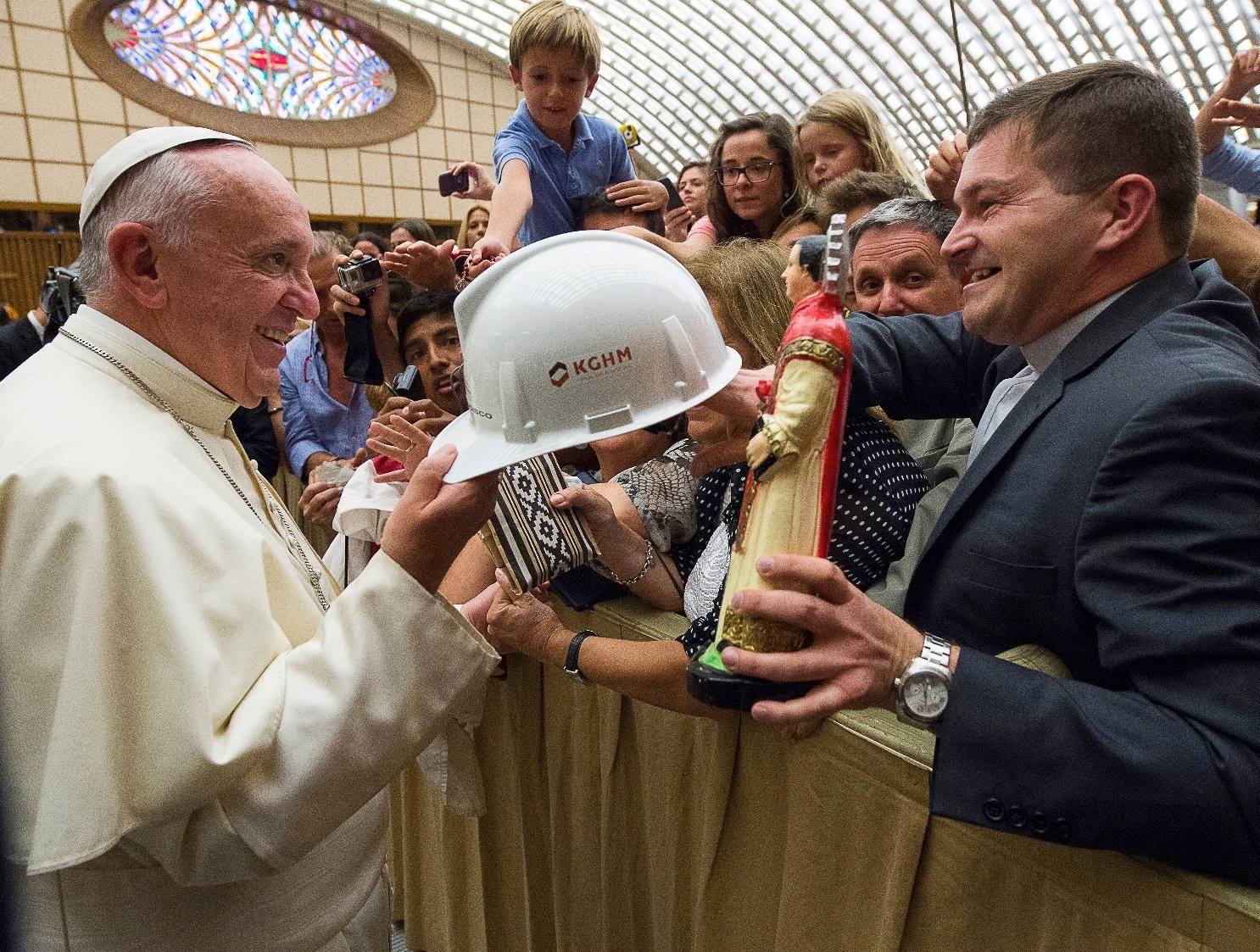KGHM. Papieskie błogosławieństwo dla górników w Chile z polskim akcentem