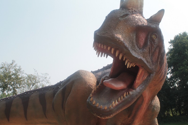 LUBIN. „Jurassic Park” w Lubinie (WIDEO)