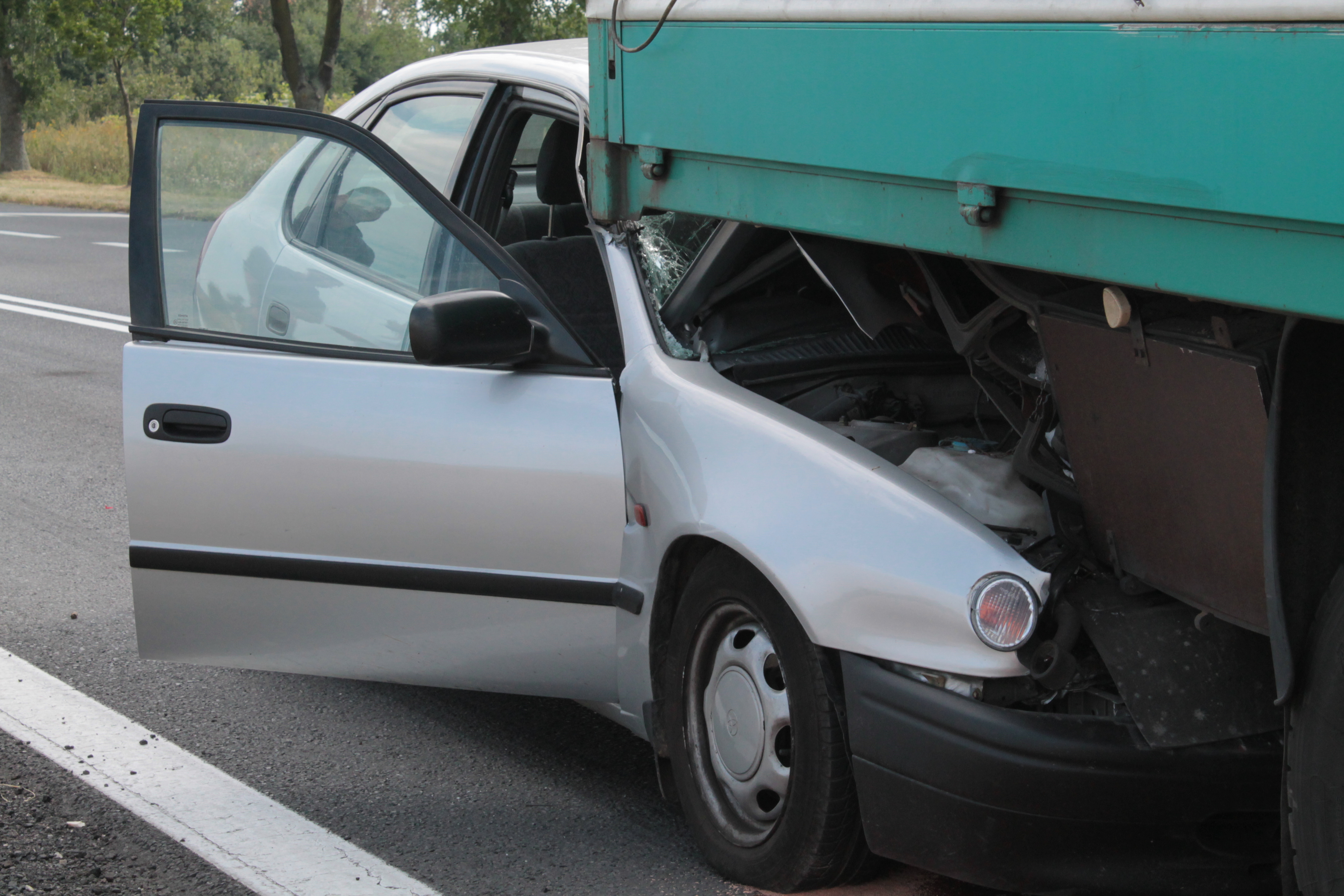 GMINA LUBIN. Z toyoty niewiele zostało/video/
