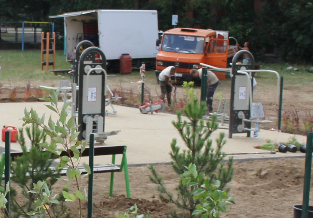 LEGNICA. Siłownia na finiszu