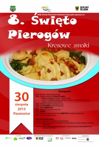 Święto pierogów 2015 - plakat