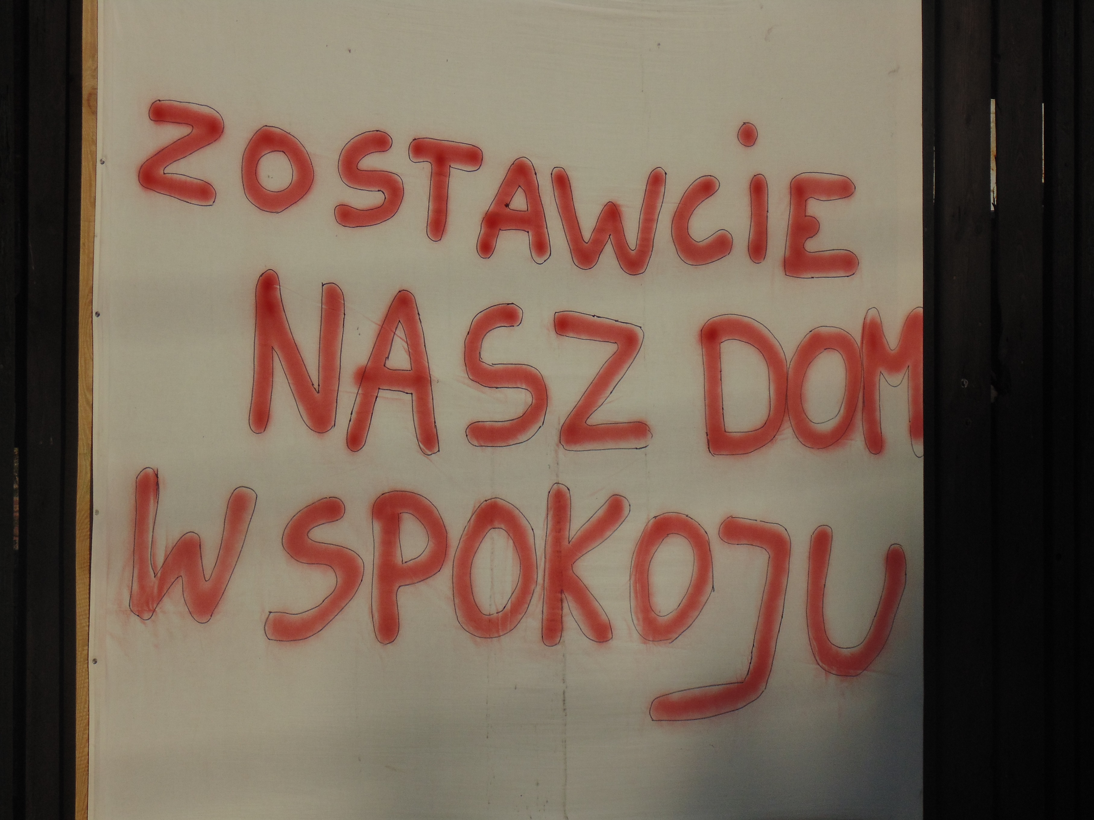 ŻUKOWICE. Będą bronić przytuliska (FOTO)