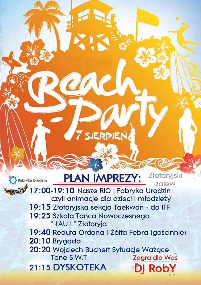 ZŁOTORYJA. Beach Party nad Złotoryjskim Zalewem