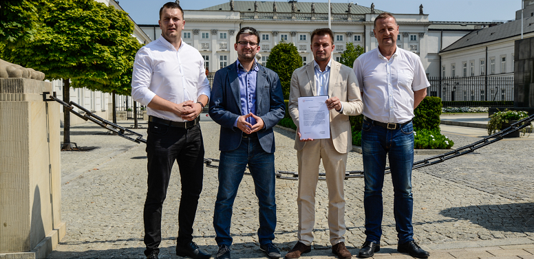 LUBIN/KRAJ. Bezpartyjni apelują do prezydenta Dudy (WIDEO)