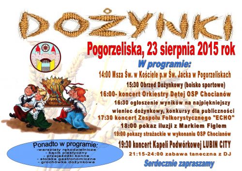 POWIAT POLKOWICKI. Zbliżają się dożynki