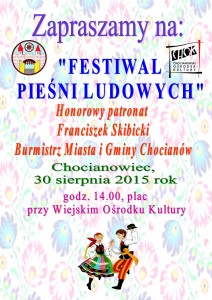 CHOCIANÓW. Na ludową nutę