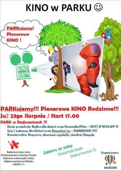 RADWANICE. Kino w plenerze