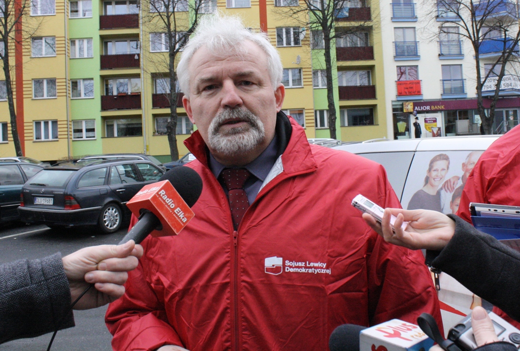 REGION. Zbrzyzny lokomotywą Zjednoczonej Lewicy