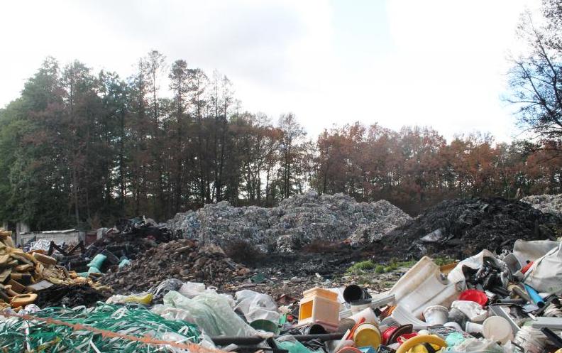 LUBIN. Na składowisku wciąż gorąco (VIDEO)