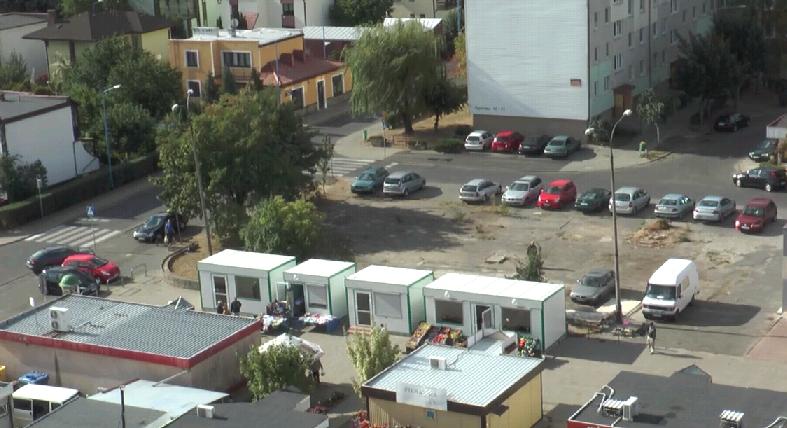 LUBIN. Zburzyli bazar, będzie parking (VIDEO)