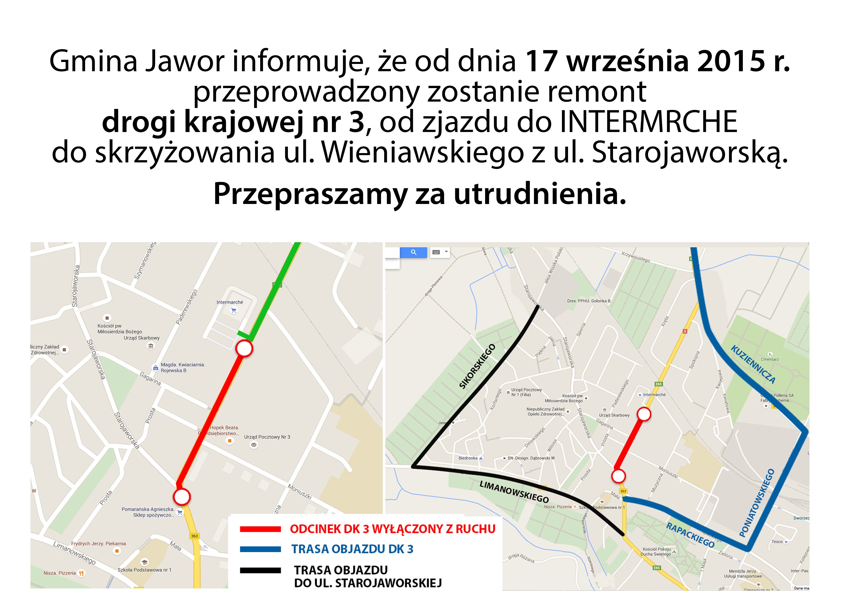 JAWOR. Nowy etap remontu krajowej „trójki”