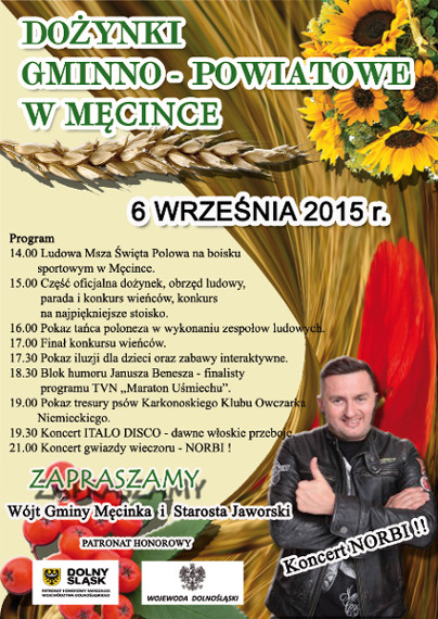 MĘCINKA. Norbi gwiazdą dożynek