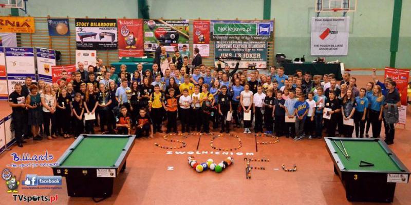 LUBIN. Sukces młodych bilardzistów