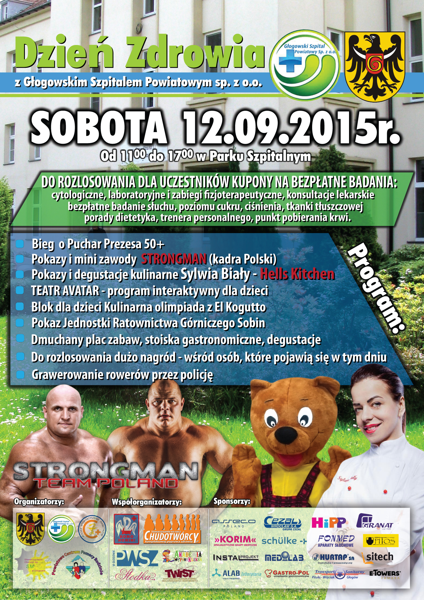 GŁOGÓW. Piknik dla zdrowia w szpitalu