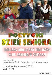 dzień seniora plakat