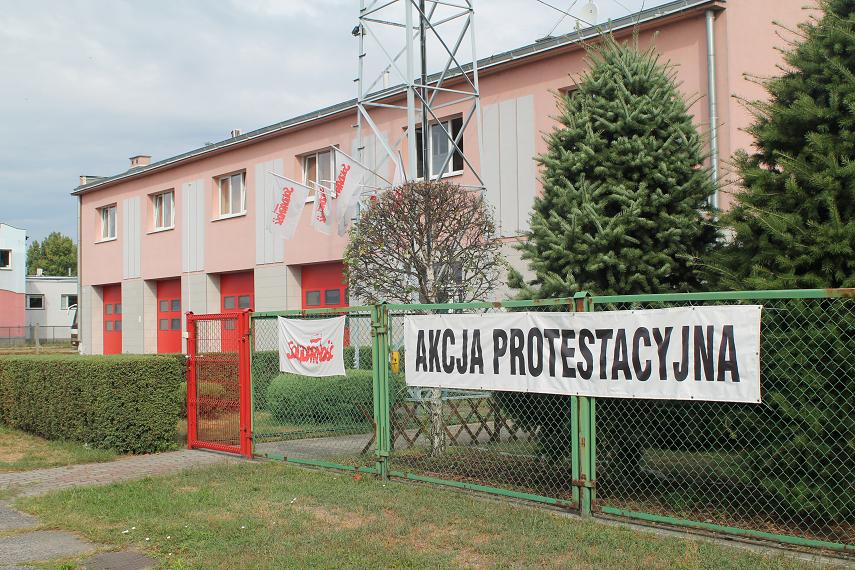 LUBIN. Palący problem strażaków (VIDEO)