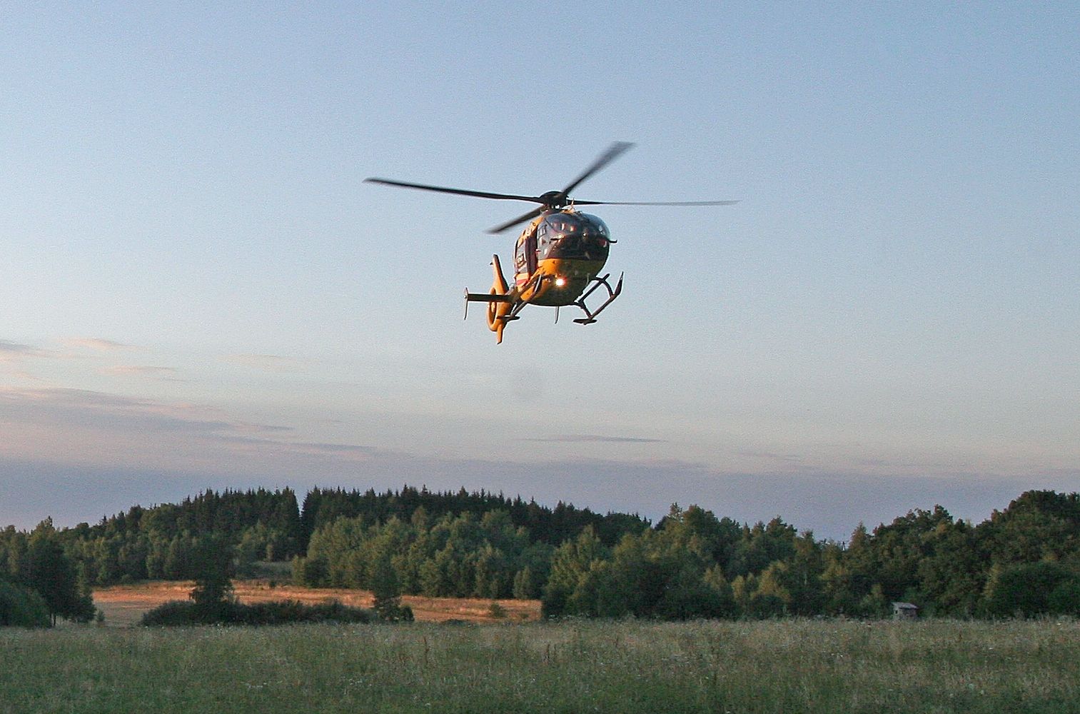 KUNICE. Zabrakło karetek, wezwano helikopter