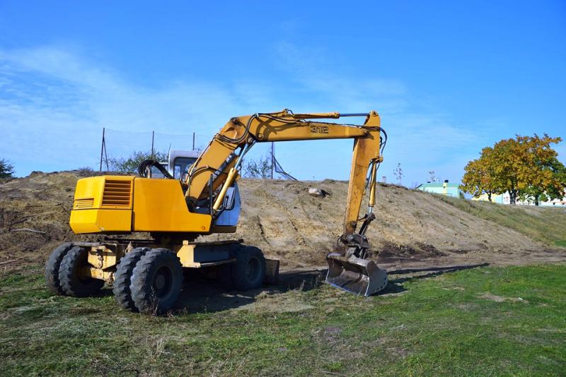 POWIAT LUBIŃSKI. Rozpoczęli przebudowę stadionu