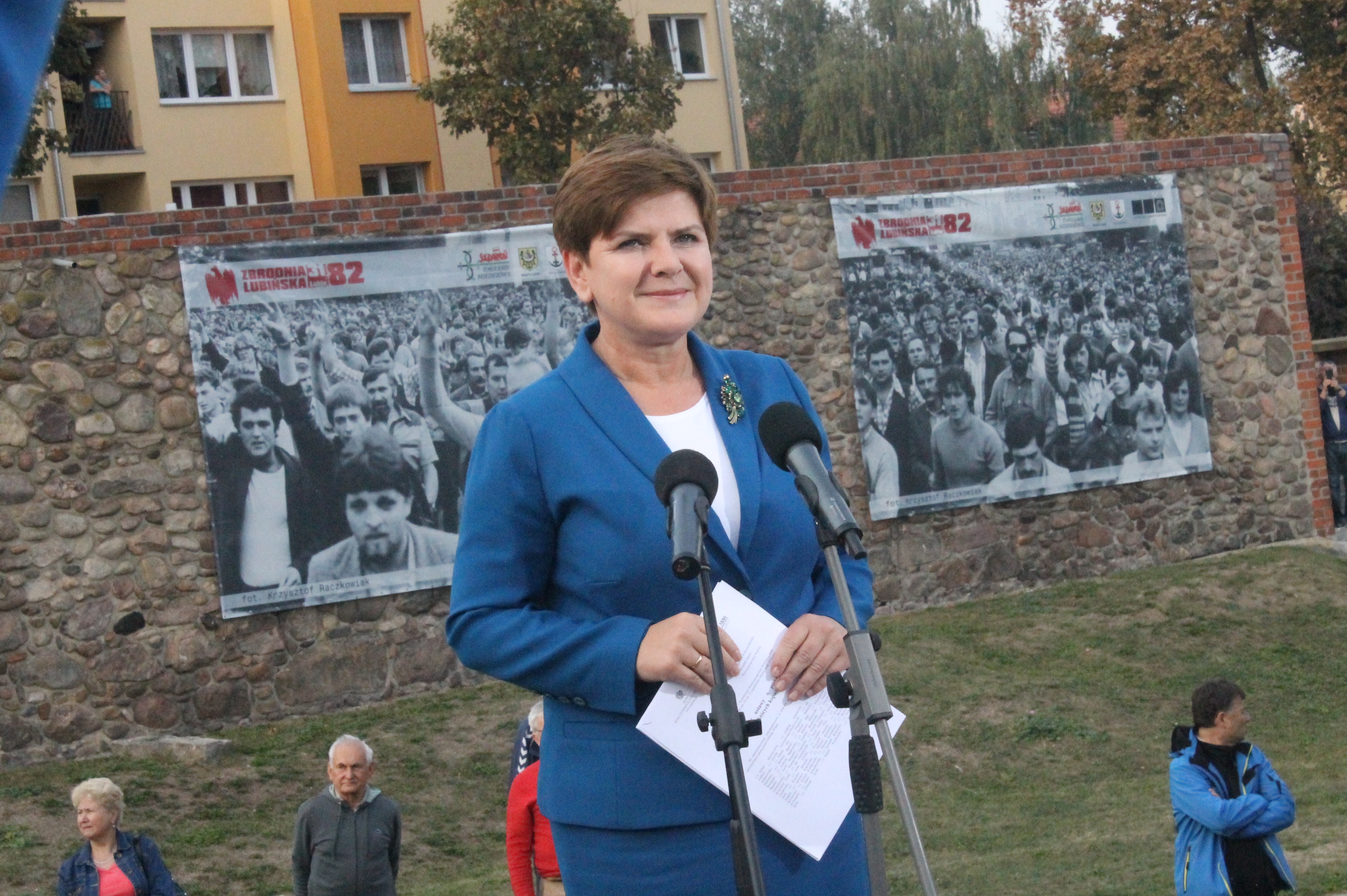 LUBIN. Szydło obiecuje likwidację podatku od niektórych kopalin(WIDEO)