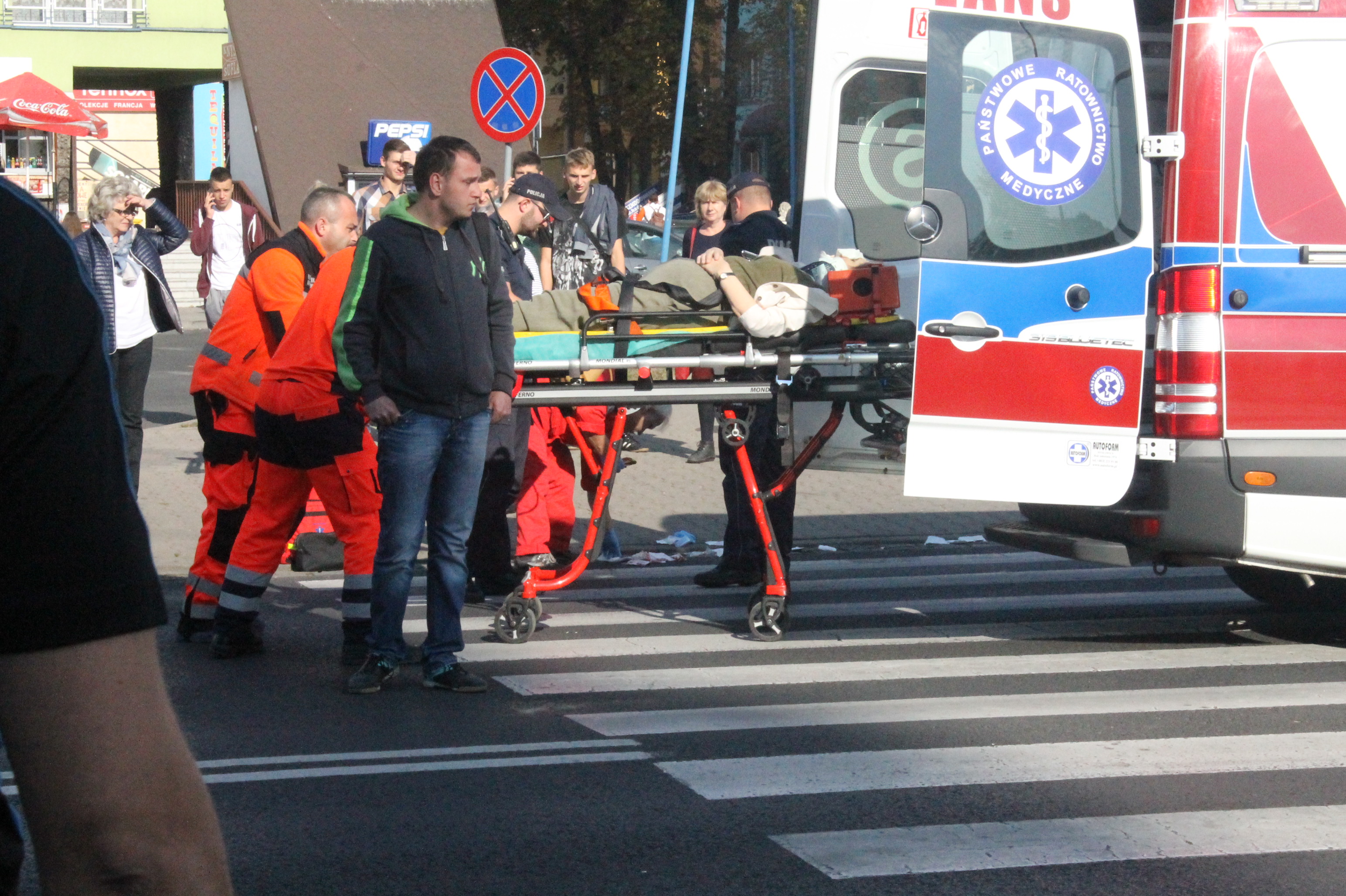 LUBIN. Mogła zginąć (WIDEO)