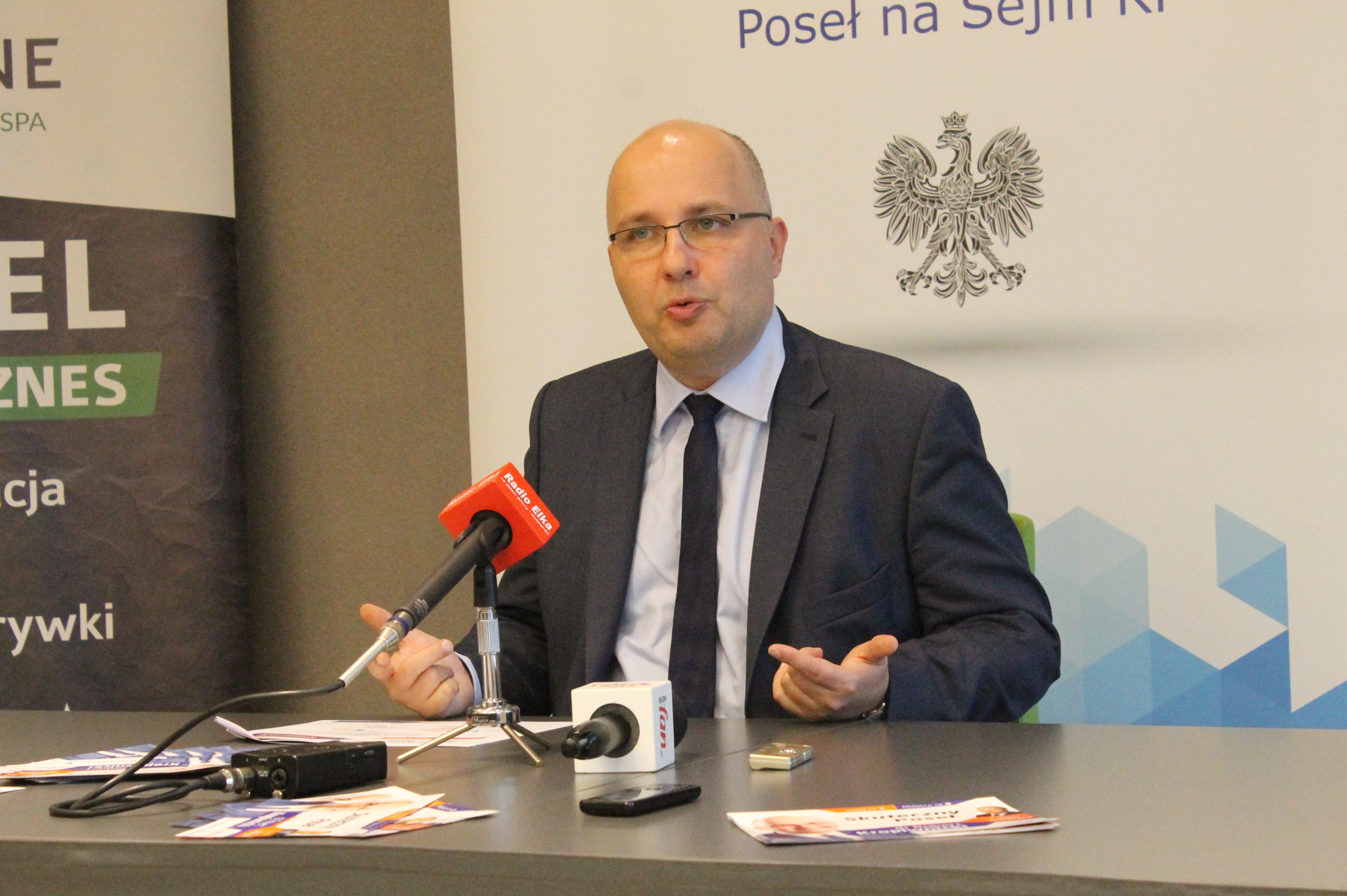 LUBIN. Poseł Kropiwnicki chwali się osiągnięciami (WIDEO)