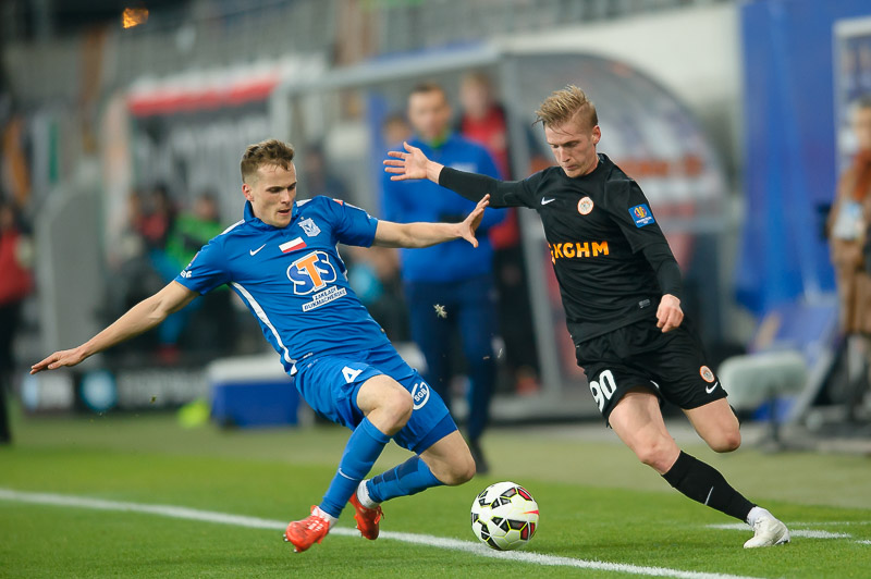 LUBIN. KGHM Zagłębie przegrywa z Lechem (FOTO)